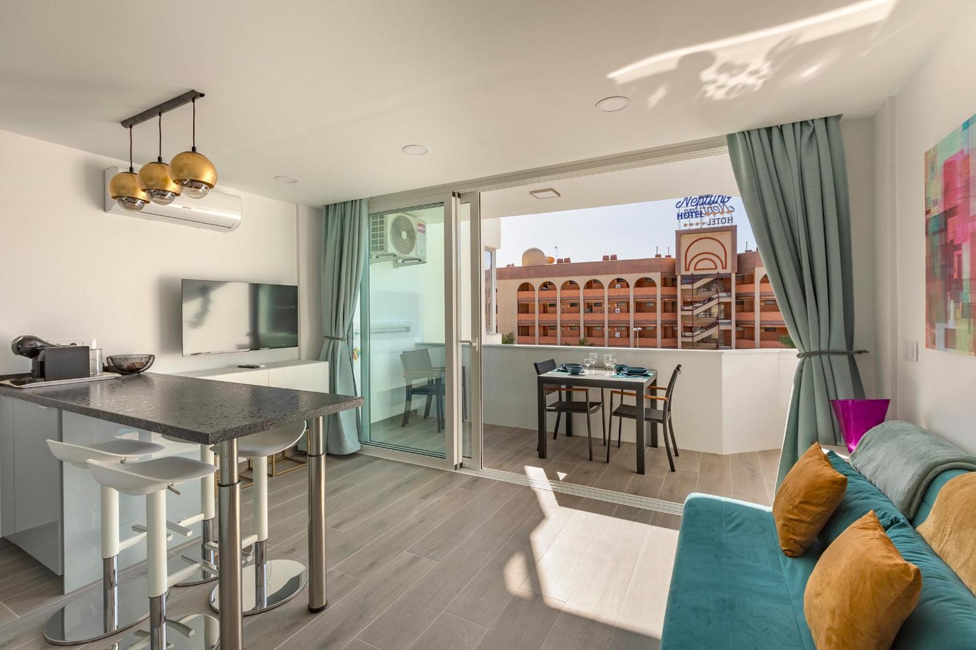 Apartamento Chic & Stylish Near Yumbo Playa del Inglés Exterior foto